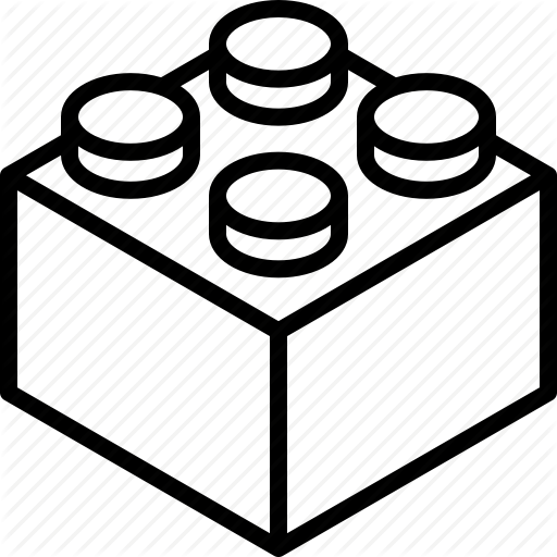 512 X 512 3 - Lego Brick Vector (512x512)