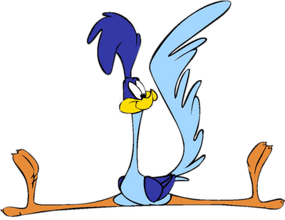 More Free Funny Running - Road Runner Cartoon (400x308)