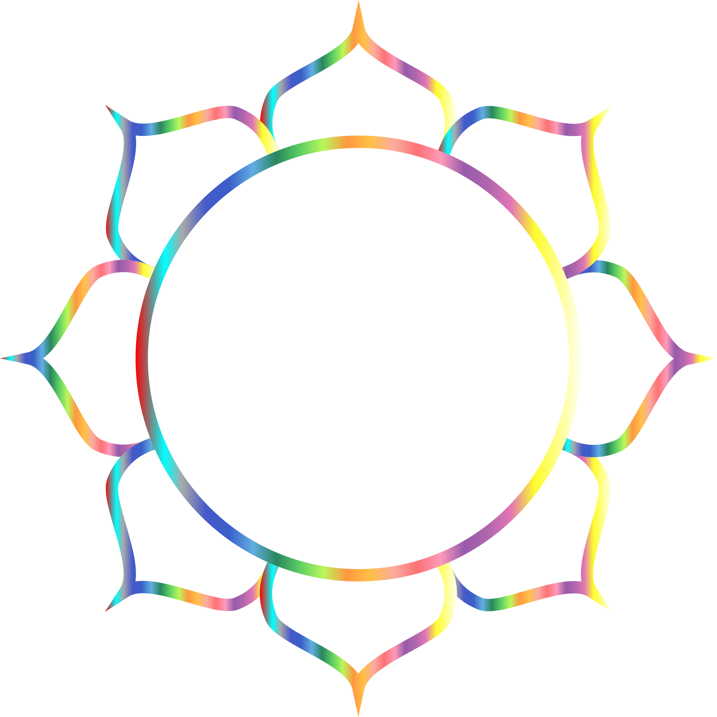 Big Image - Lotus Flower Vector (2354x2354)