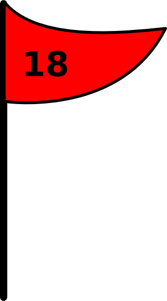 Golf Flag No Background (330x593)