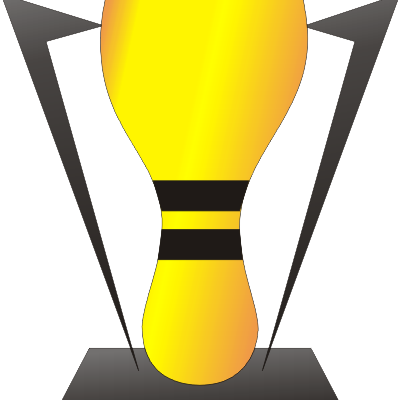 Gold Cup Bowling - Illustration (400x400)