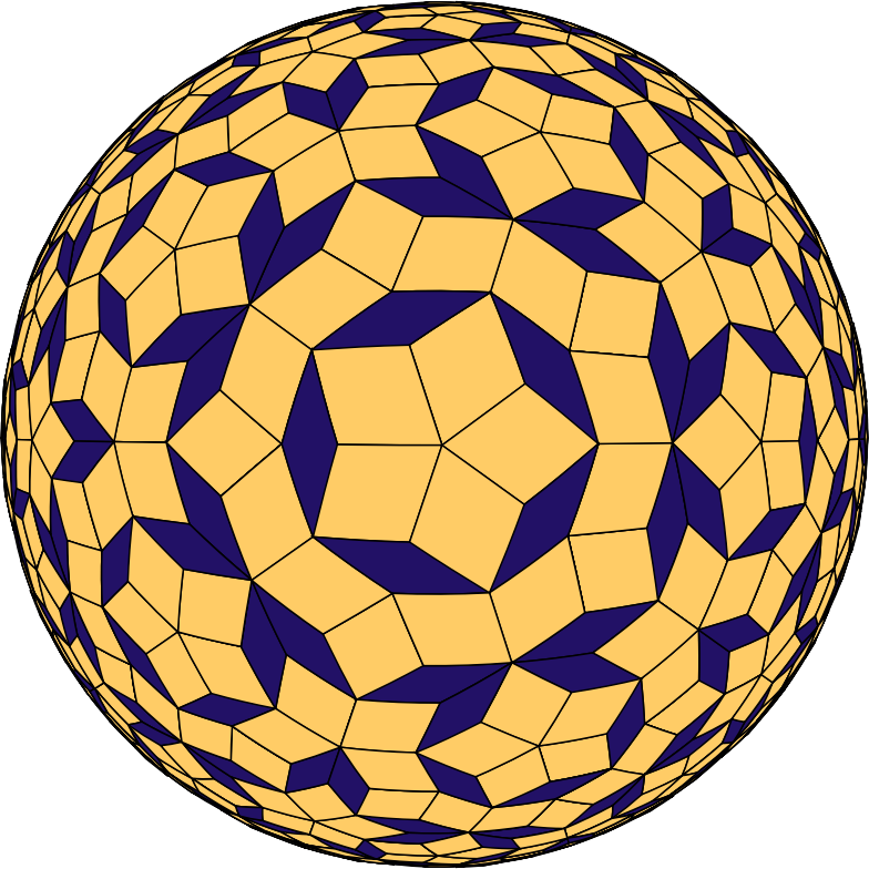 Medium Image - Penrose Tiling (784x784)