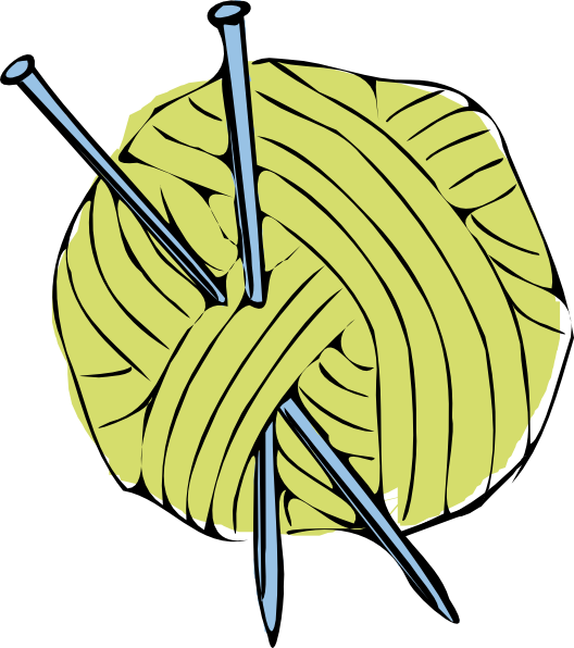 Yarn Ball And Needles (638x720)