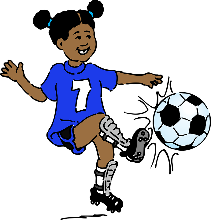 Kick Clipart (690x720)