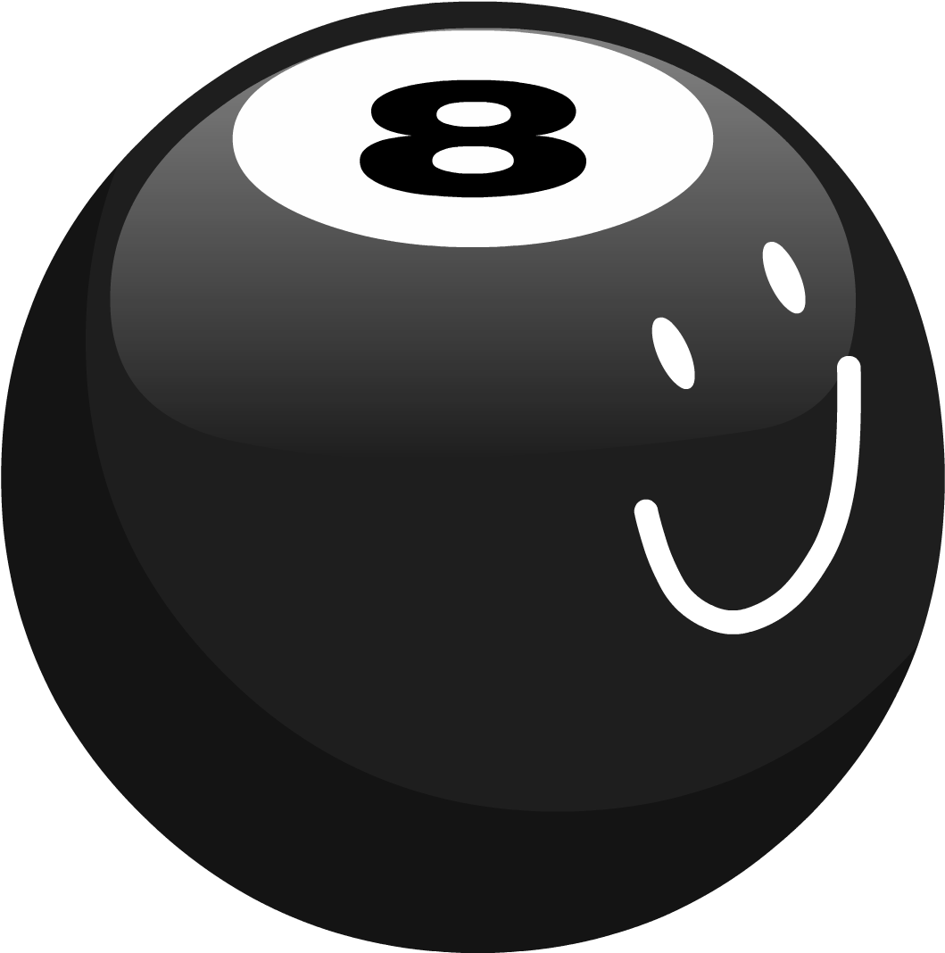 Bfb - Battle For Bfdi 8 Ball (1080x1080)