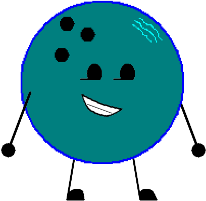 Bfis Bowling Ball Pose - Bowling Ball (426x416)