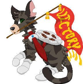 Castle Cats By Arrowfox248 - Drawing (350x350)
