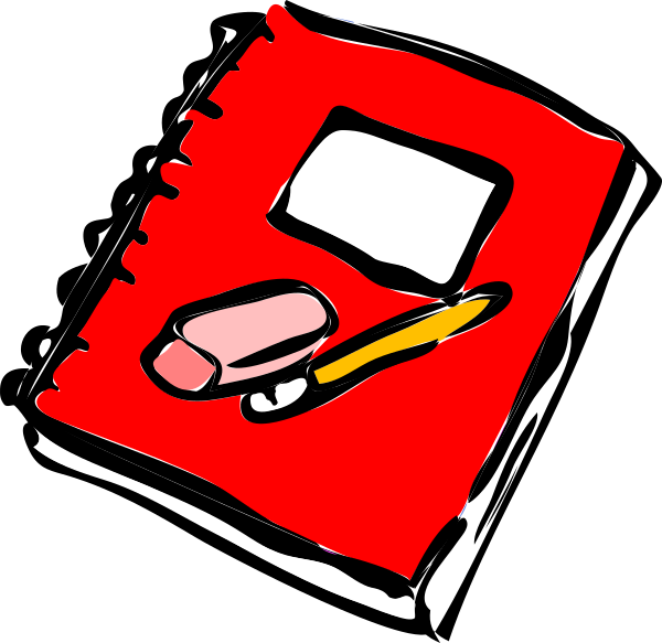 Journal Clipart (600x583)