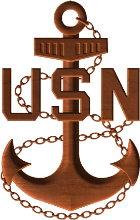 Navy Anchor Emblem - Graphic Design (430x430)