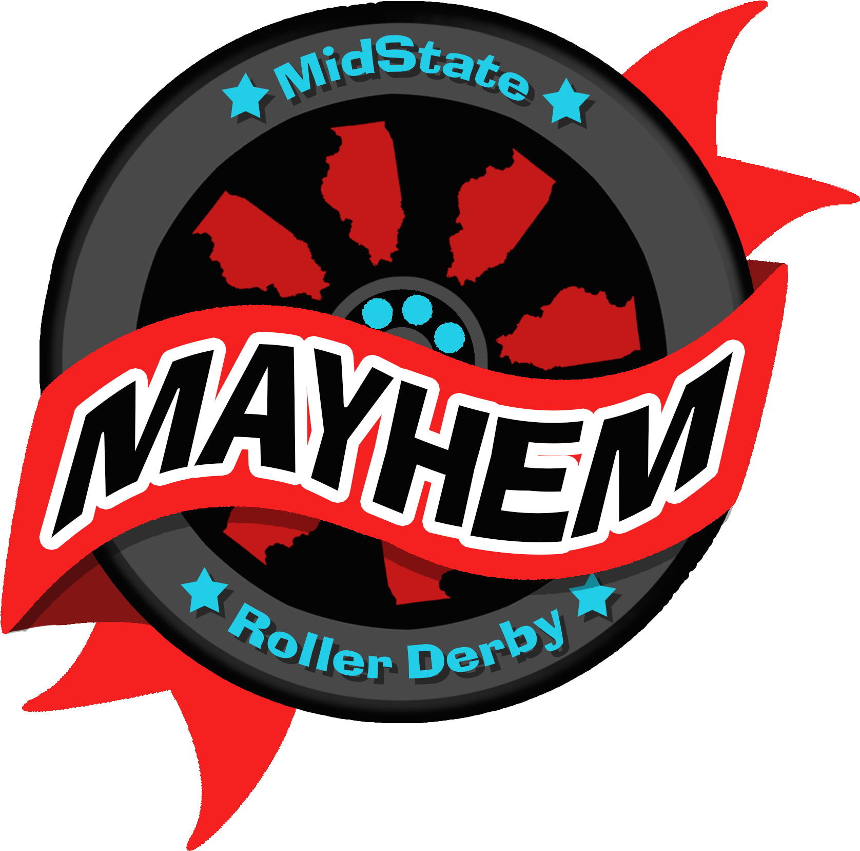 Midstate Mayhem Roller Derby - Midstate Mayhem Roller Derby (1715x1692)