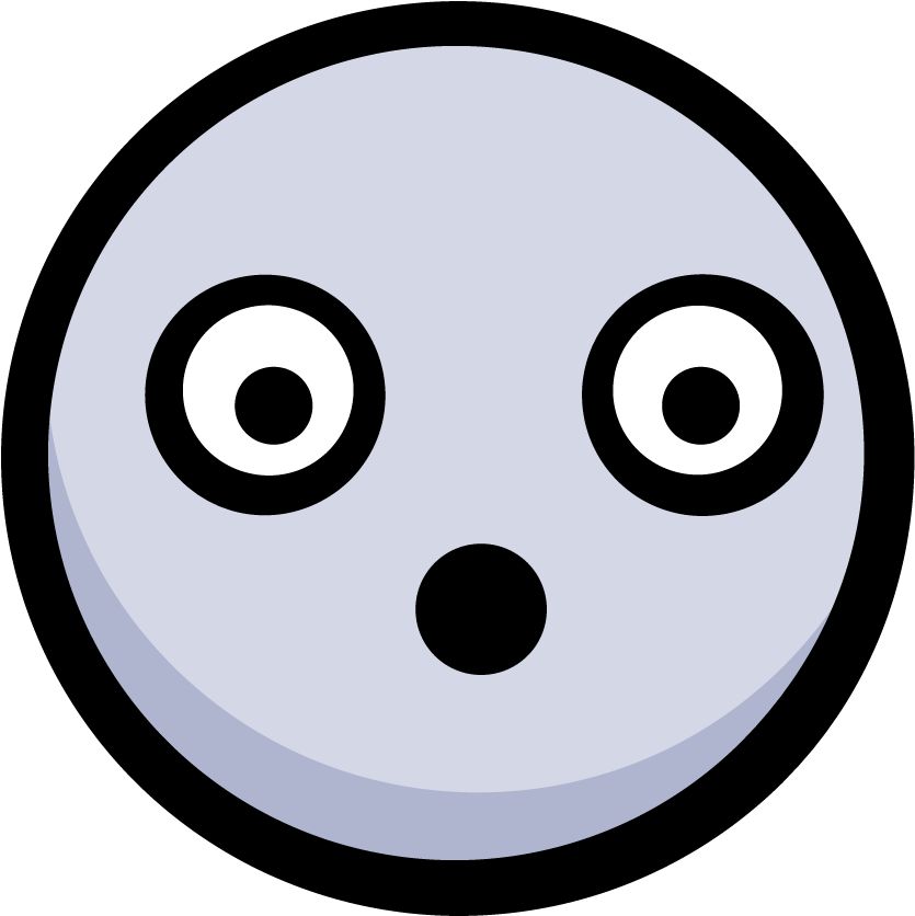 Surprised - Circle (1000x1000)