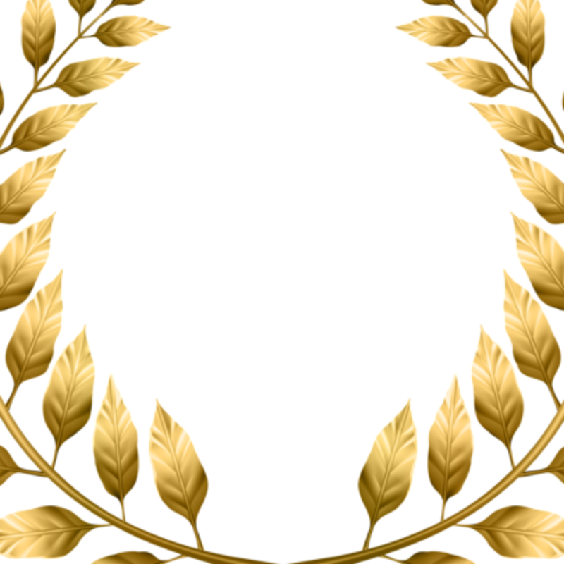 Burgundy Laurel Wreath Transparent Background (800x800)
