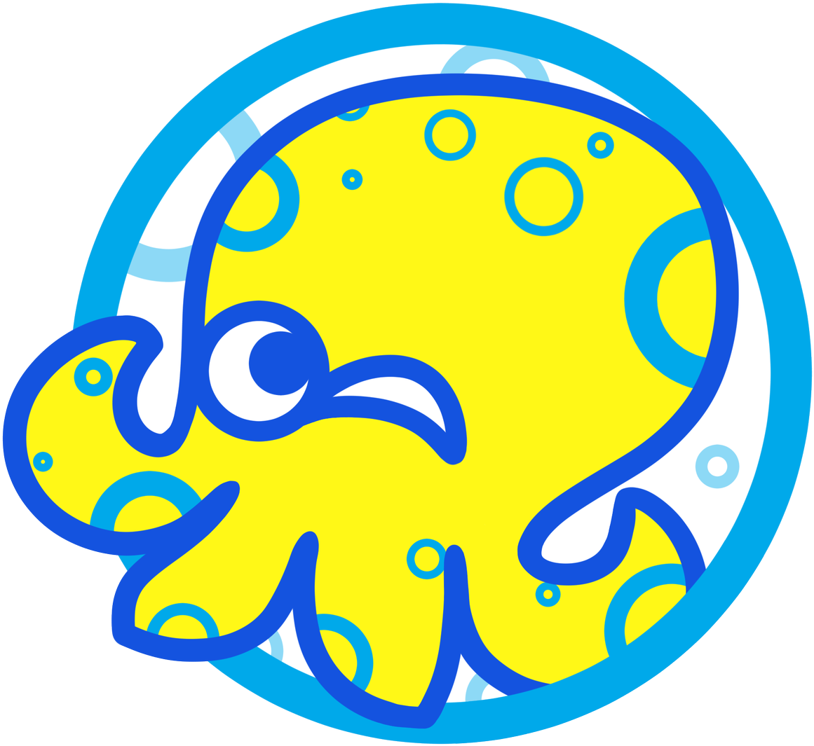 Blue Ringed Octolings - Circle (1200x1080)