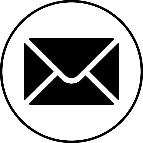 Phone Icon Circle - Email Icon Transparent Background (600x600)