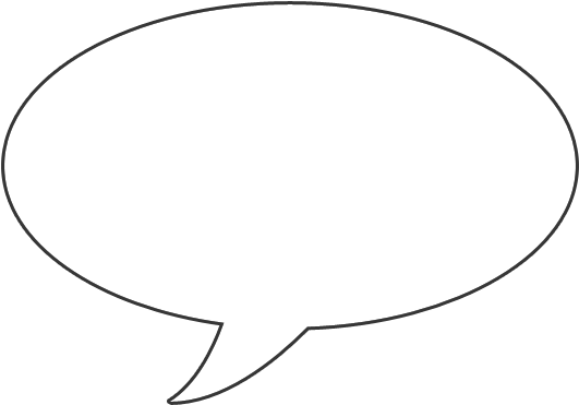 Talk 01 1 - Speech Bubble Png White (550x400)