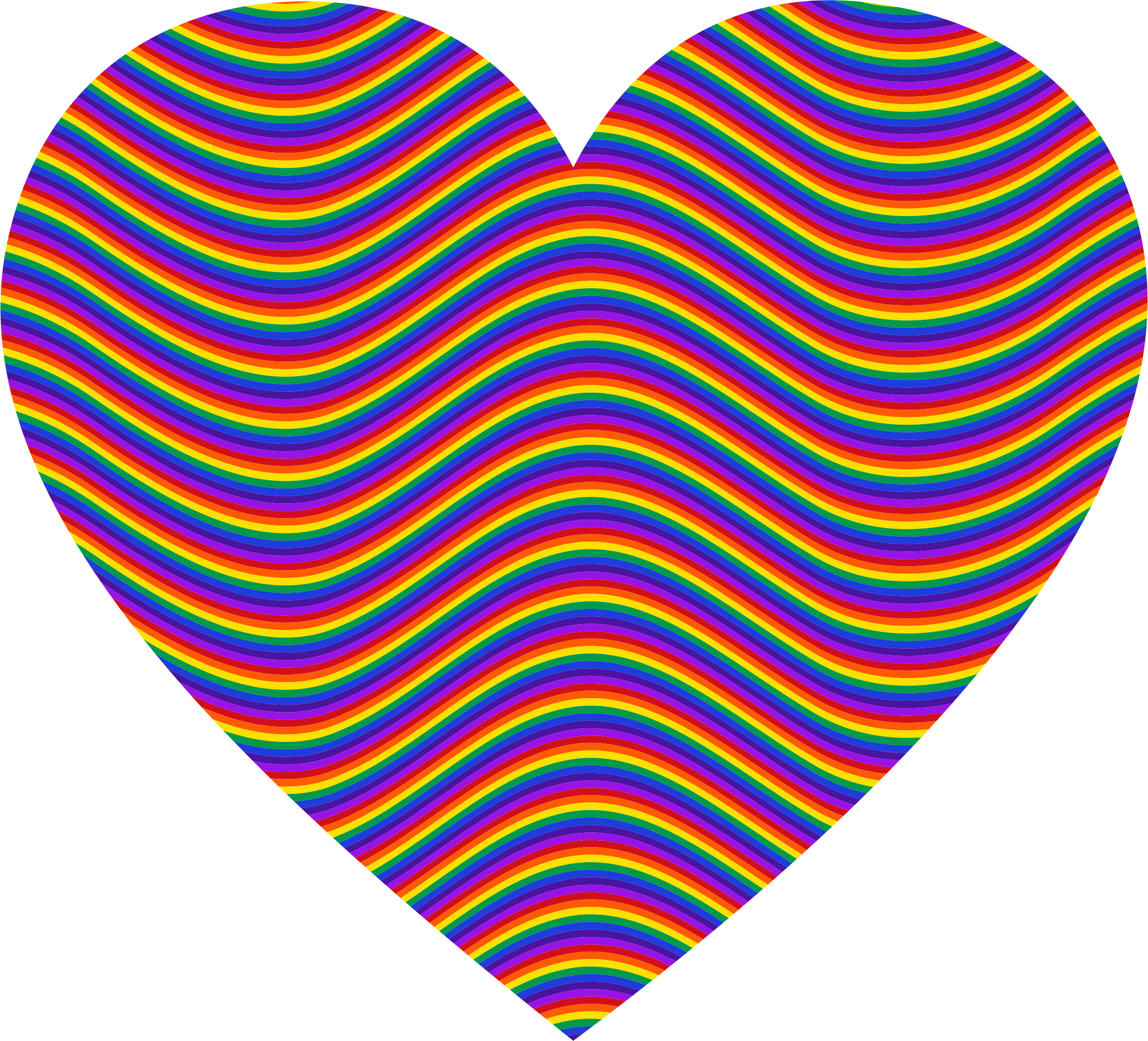 Clipart Waves Heart - Cleanmate Qq 5 (2338x2120)