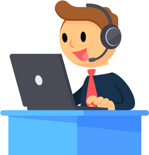 Outstanding Customer Service - Cartoon (528x528)