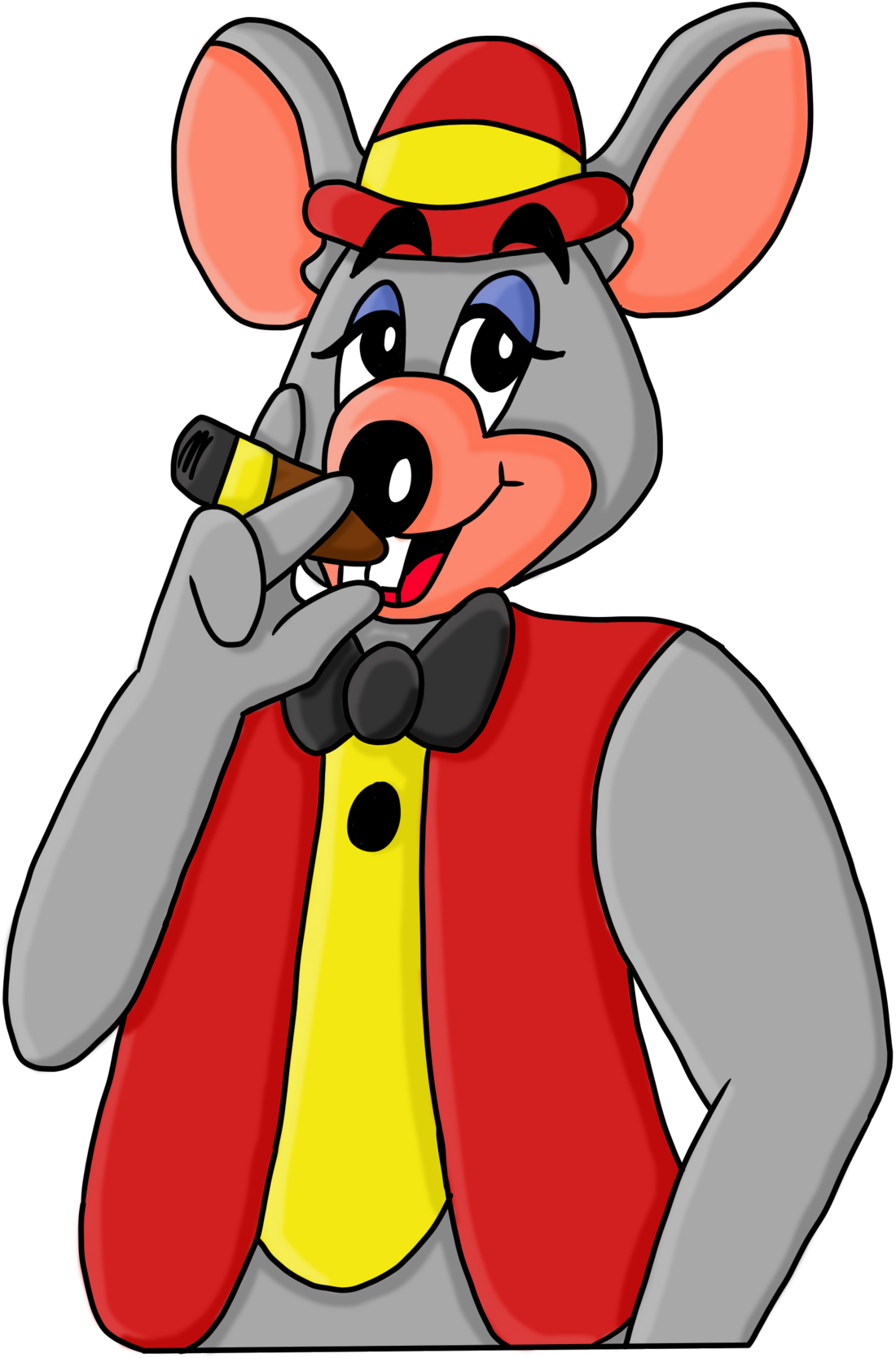 Rejected Art For Chuck E Con - Cartoon (1280x1920)