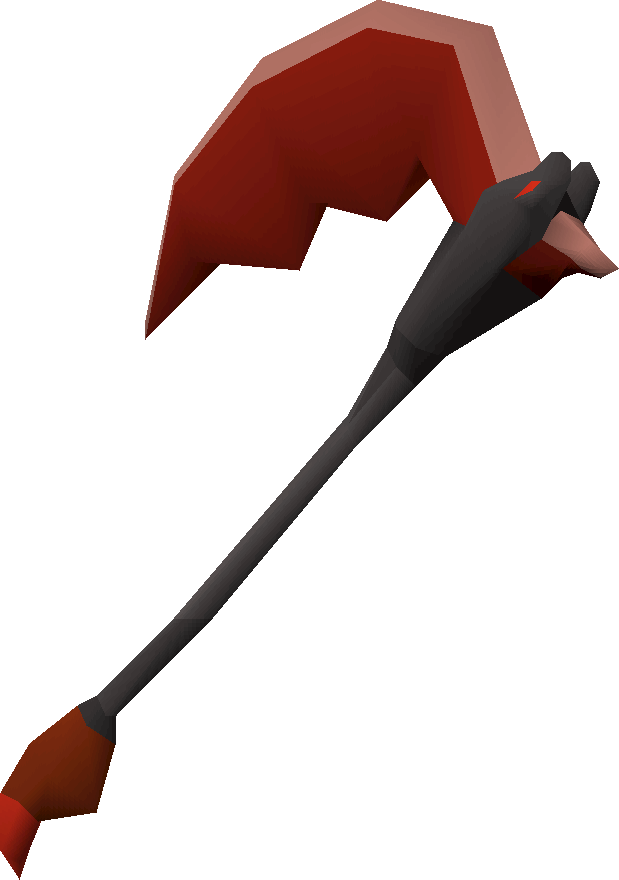 Infernal Axe - Runescape Dragon Axe (619x880)