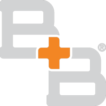 B B Cleaners Logo - Cross (350x348)