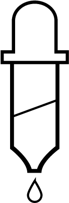Dropper Outline Vector - Line Art (400x400)