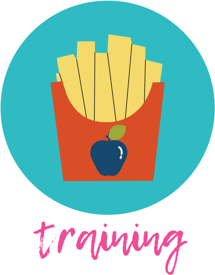 Fries Clipart Appetizer - Training (1000x1000)