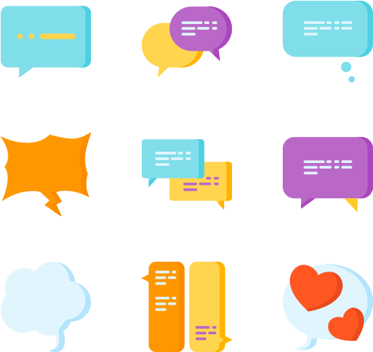 Speech Bubbles - Speech Bubbles (600x564)