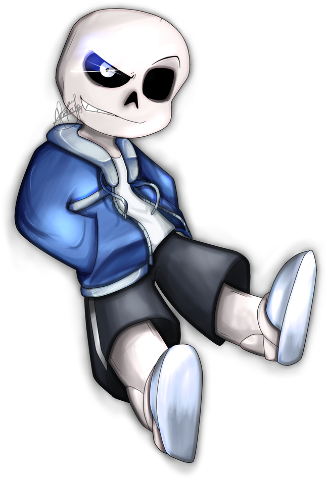 Sans Undertale By Anaryrg - Cartoon (774x1032)
