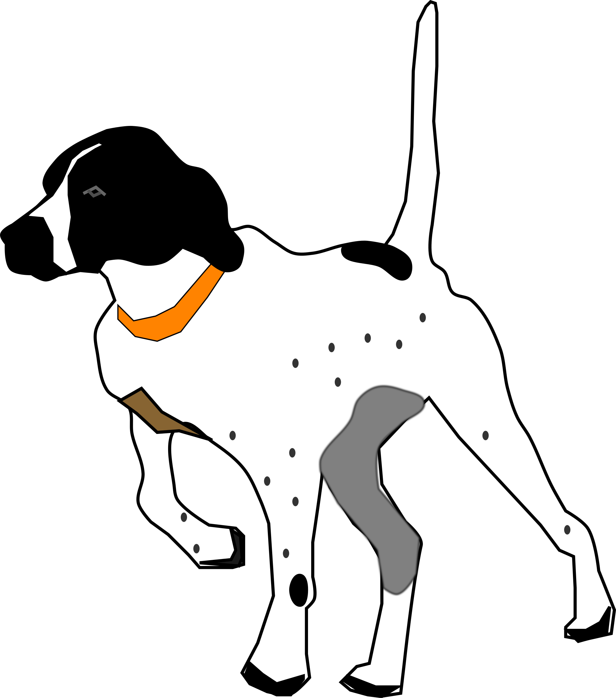 Big Image - Dog Catches Something (2118x2400)