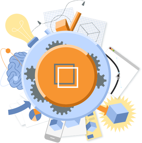 Simple Steps Work Process - Proceso De Diseño Png (492x491)