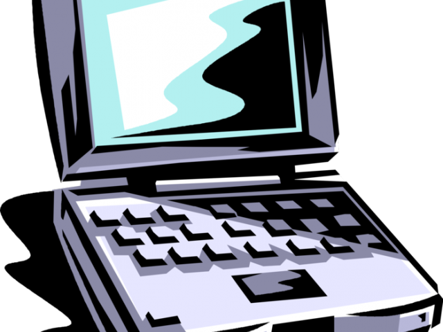 Laptop Clipart Office Computer - Netbook (640x480)