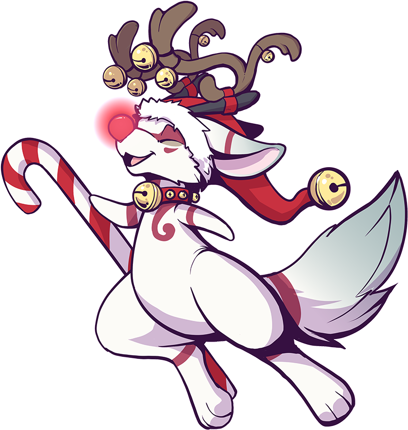 Happy Chibi Holidays - Cartoon (900x900)