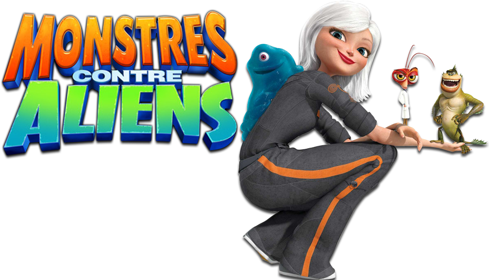 Aliens Image - Monsters Vs Aliens (1000x562)