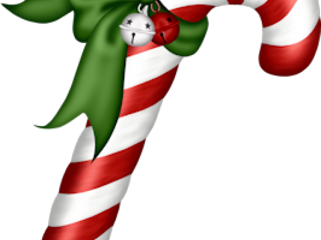 Candy Clipart Christmas Tree - Candy Cane (640x480)