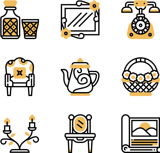 Vintage Decoration - Corruption Flat Icon (600x564)