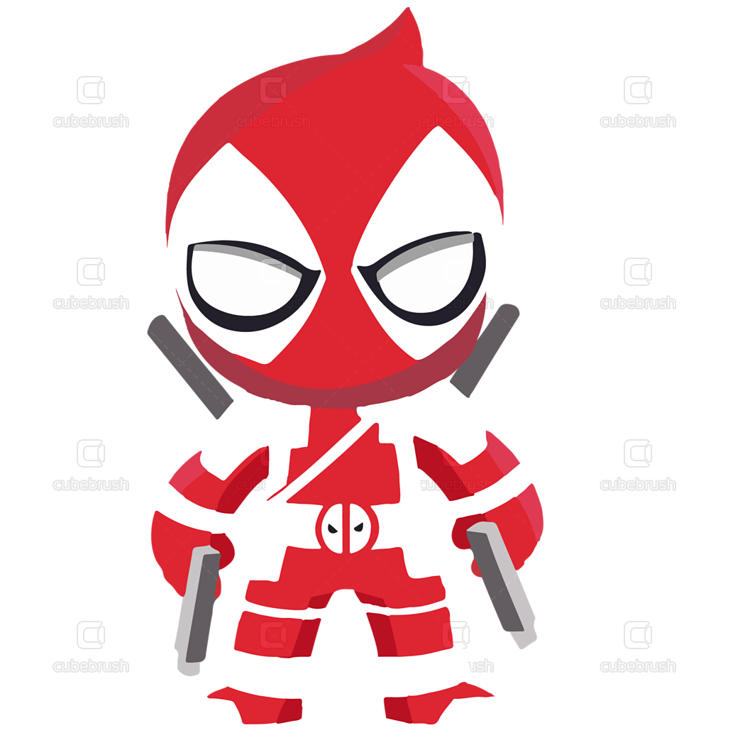 Deadpool Ai Deadpool Vector Marvel Deadpool Eps - Cartoon (1050x1050)