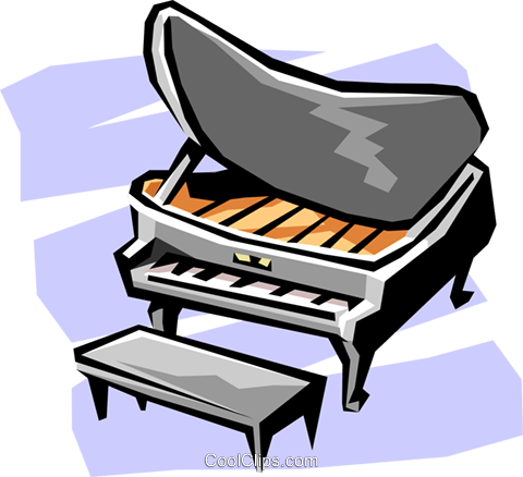 Piano - Clipart Klavier (480x438)