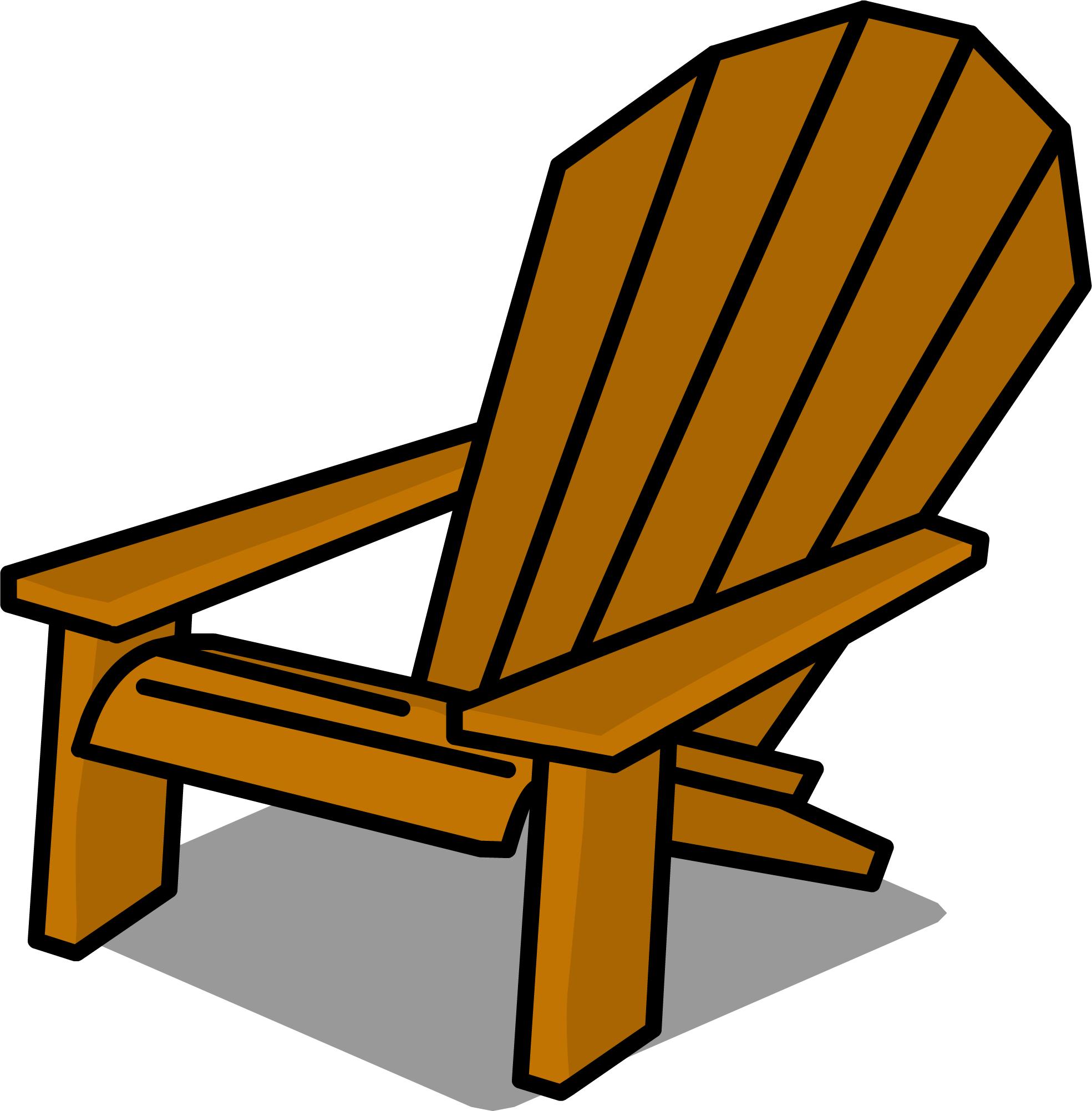 Deck Clipart Deck Chair - Deckchair (1969x2003)