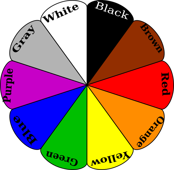 Colors Clip Art (600x585)
