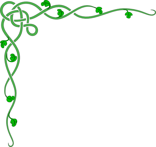 Trinity Celtic Vine Clip Art At Clkercom Vector Online - Tree Vines Clip Art (600x566)