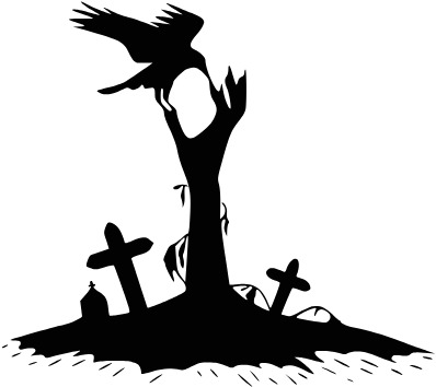 Hands Grave Silhouette (480x360)