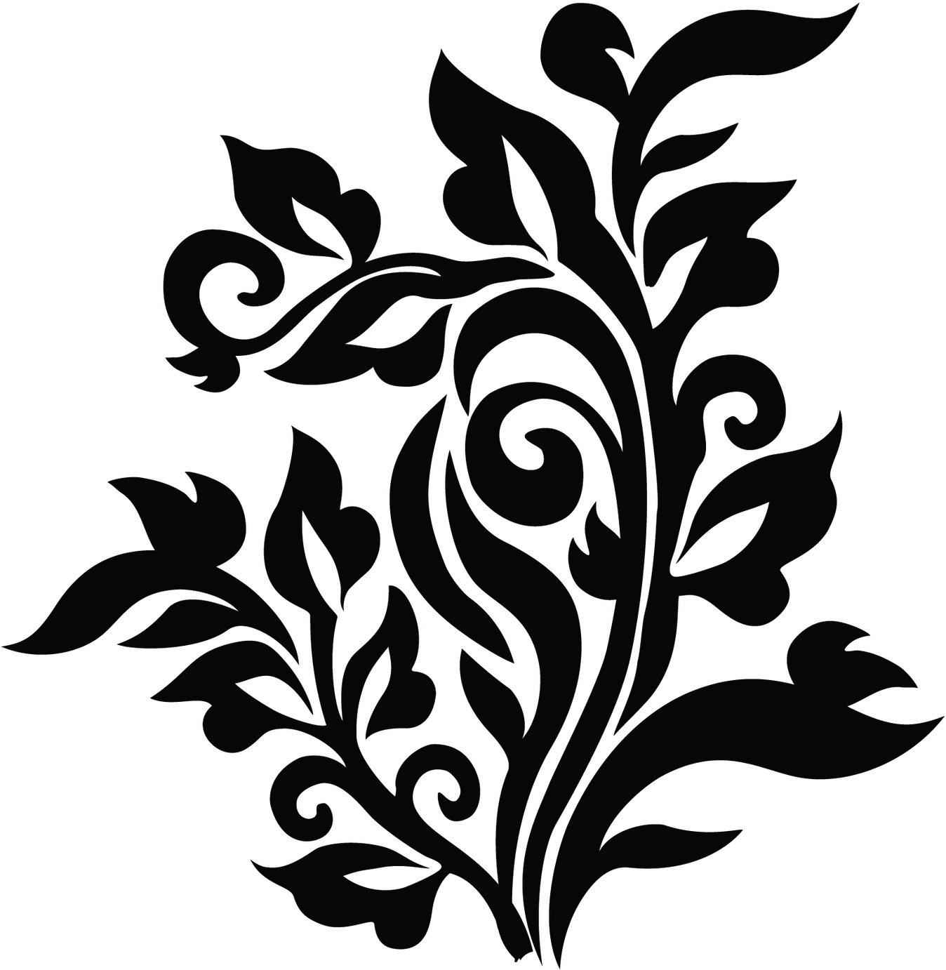Floral Vector Cdr - Floral Design (1600x1600)