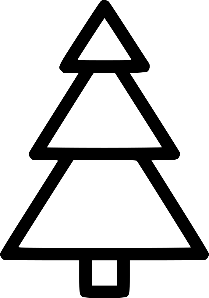Christmas Tree Comments - Triangle (686x980)