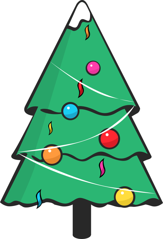 It's Christmas Evening In - Christmas Tree (554x811)