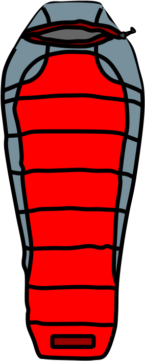 Sleeping Bags - Illustration (816x1056)