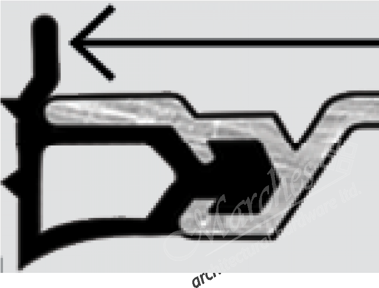 Exitex Replacement Seal For Weatherbars - Rifle (750x750)