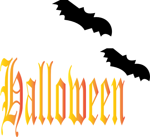 Halloween Bat - Illustration (512x469)