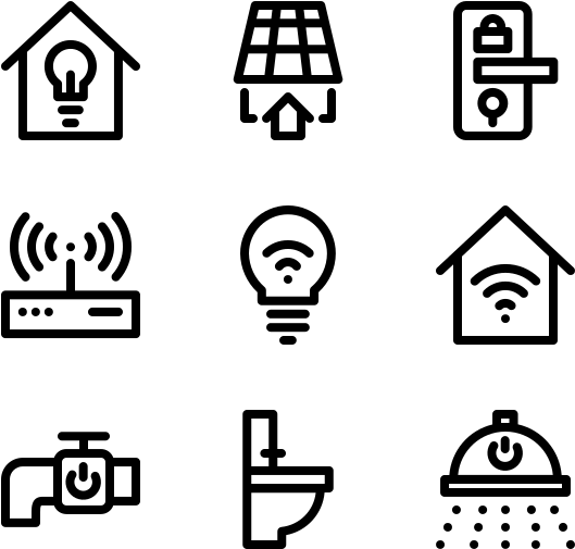 Smart Home - Login Icon (600x564)