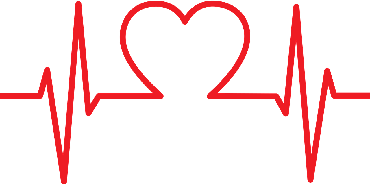 Heart Wave Png (1280x640)