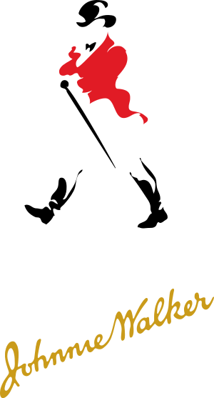 Altes Logo - Johnnie Walker Sticker (300x557)
